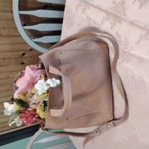 Portland Leather Goods medium crossbody tote-Classic-no zipper